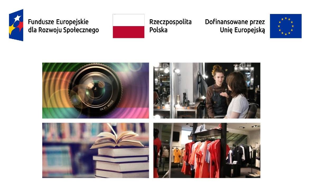 Logotypy funduszy europejskich – Opracowanie e-materiałów do kształcenia zawodowego